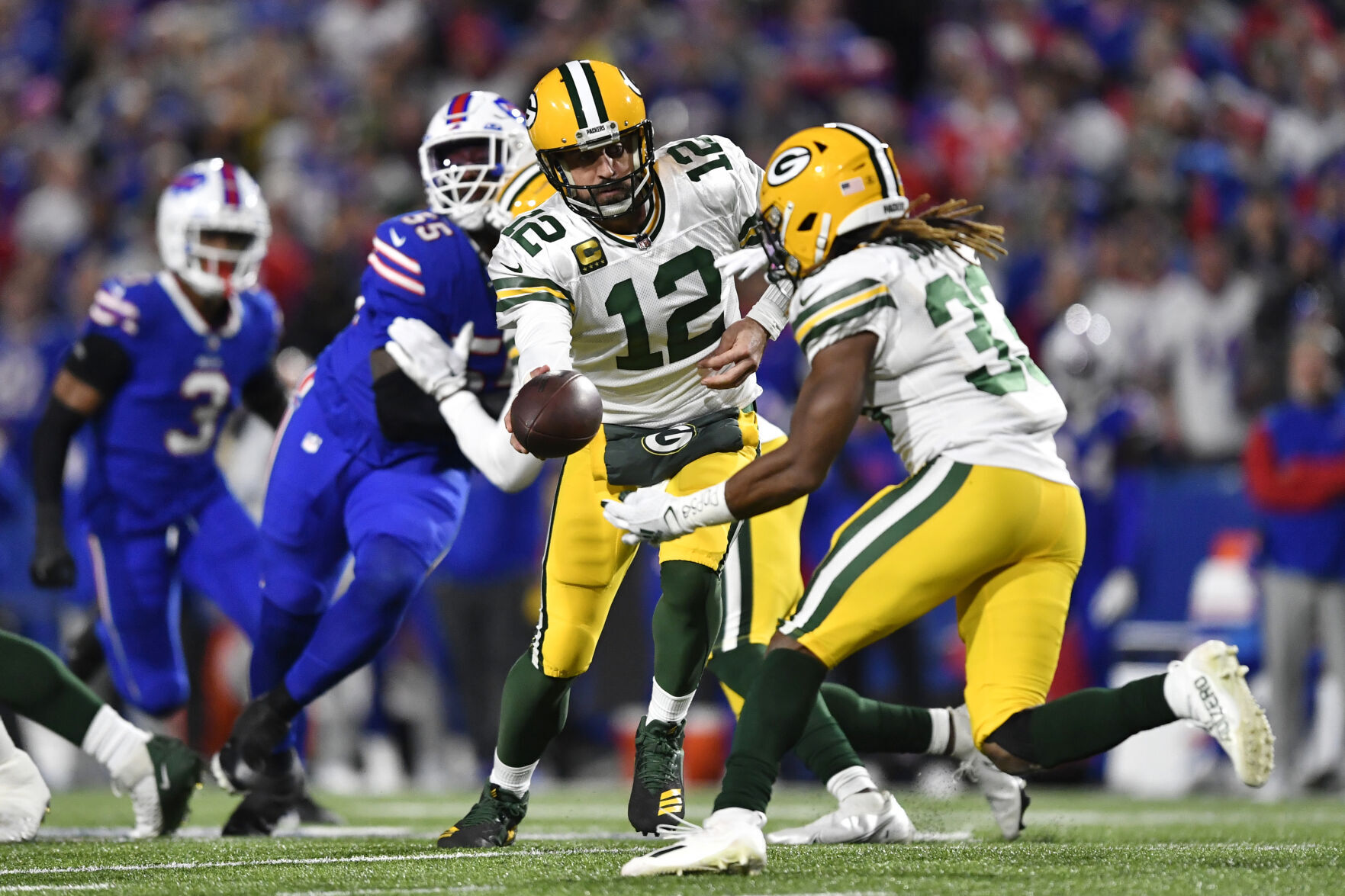 Packers Bills Football